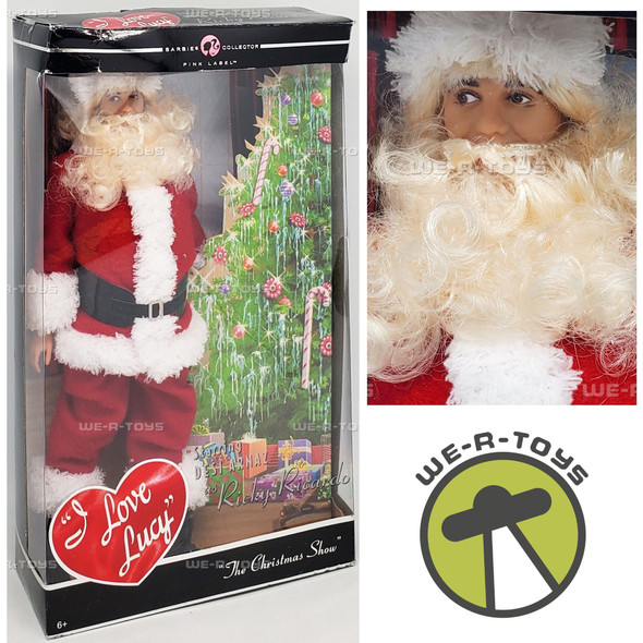 I Love Lucy Ricky Ricardo The Christmas Show Pink Label Doll 2008 Mattel NRFP