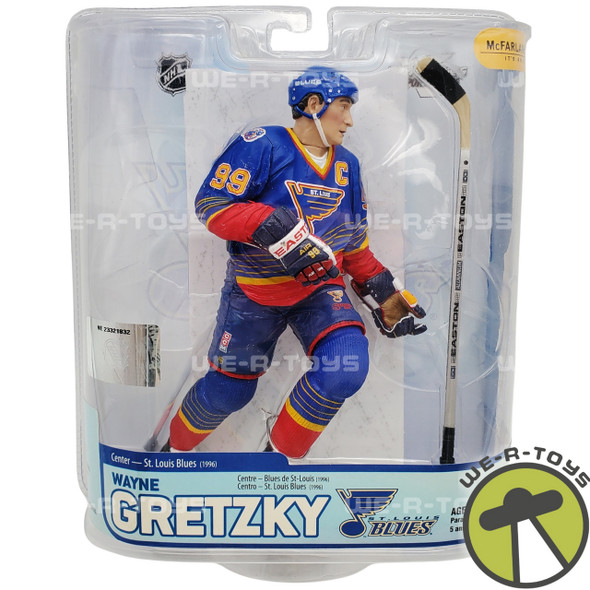 NHL St. Louis Blues Wayne Gretzky Action Figure 2007 McFarlane Toys #75573 NRFP