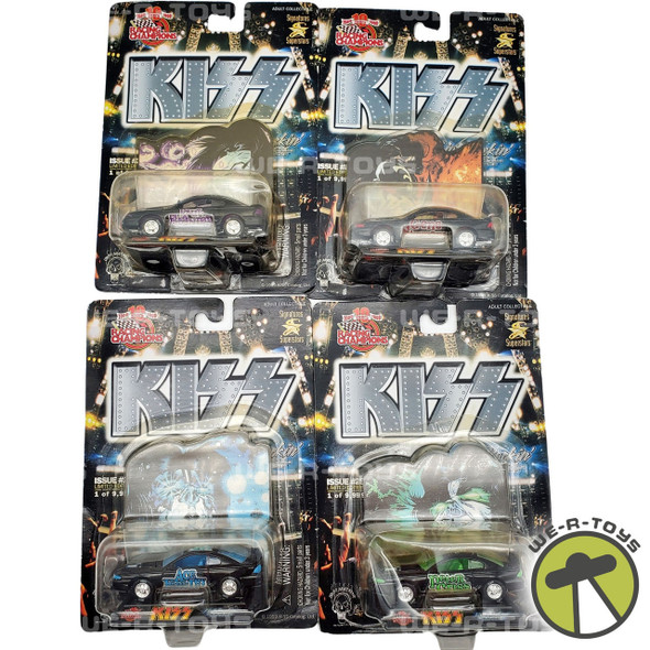 KISS Ford Mustang Die-Cast Lot of 5 Vehicles Racing Champions 1999 NRFB