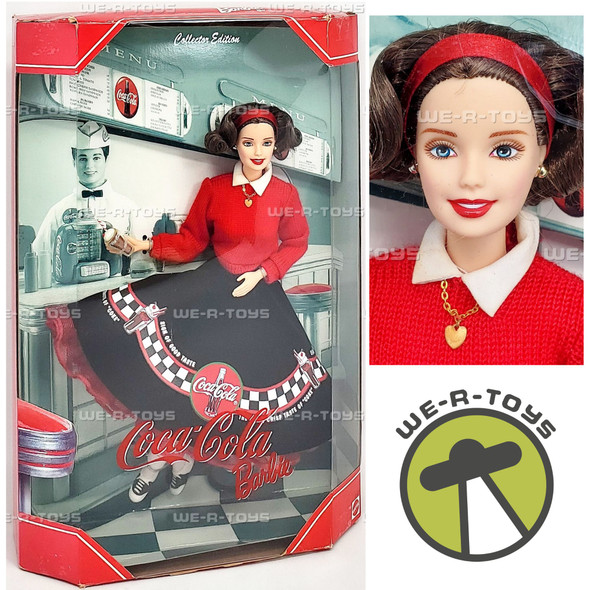 Coca-Cola Diner Collectible Barbie Doll 1999 Mattel 24637