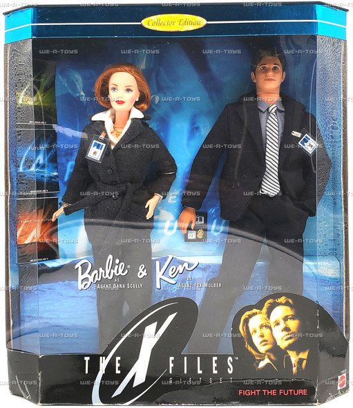 Barbie & Ken The X-Files Giftset Collector Edition Dolls 1998 Mattel #19630