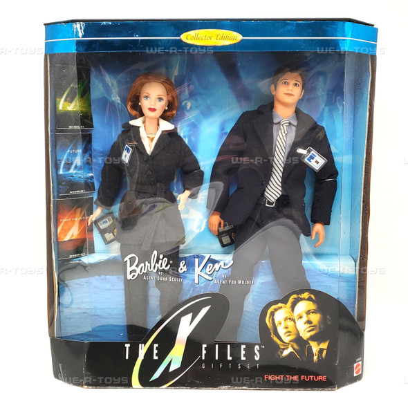 Barbie & Ken The X-Files Giftset Collector Edition Dolls 1998 Mattel #19630 New