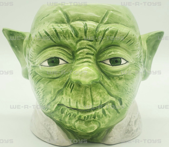 Star Wars Yoda Hand Painted Ceramic Mug 1983 Sigma USED