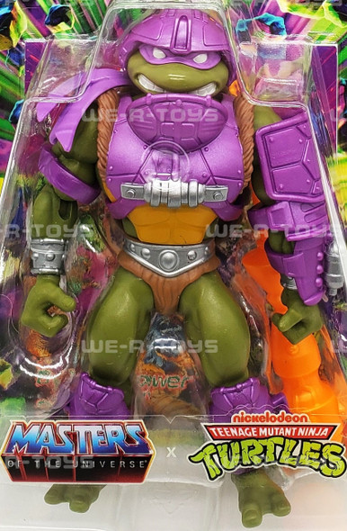 Masters of the Universe MOTU Origins Turtles of Grayskull Wave 1 Donatello Action Figure Mattel 2023