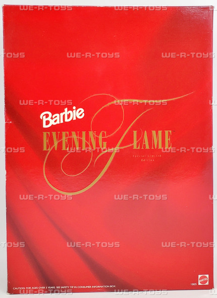 Barbie Evening Flame Special Limited Edition Doll Red Dress 1991 Mattel 1865
