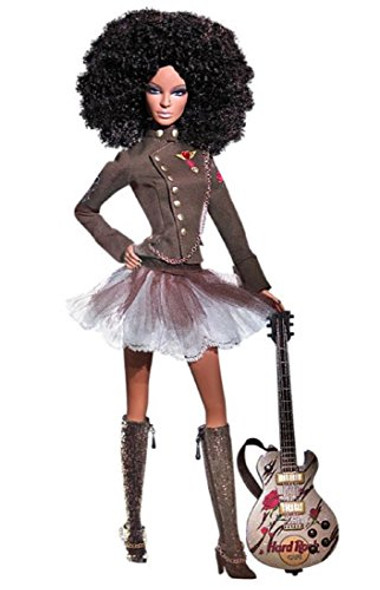 Hard Rock Cafe Barbie Doll Gold Label 2007 Mattel K7946