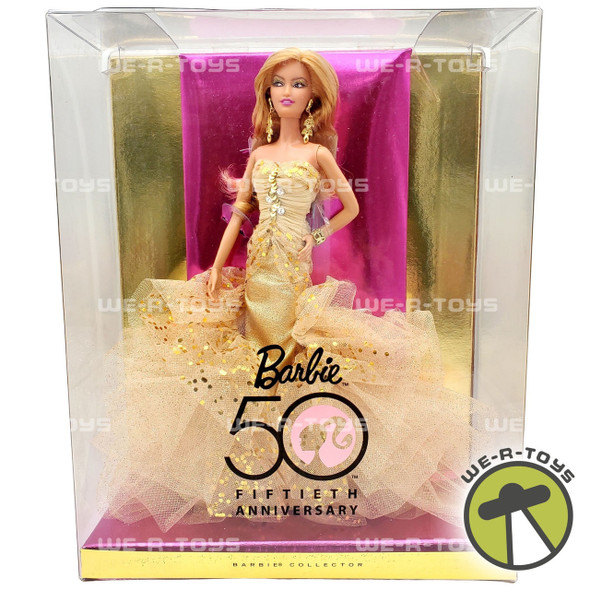 Barbie 50th Anniversary Barbie Glamour Doll 2008 Mattel N4981 NRFB