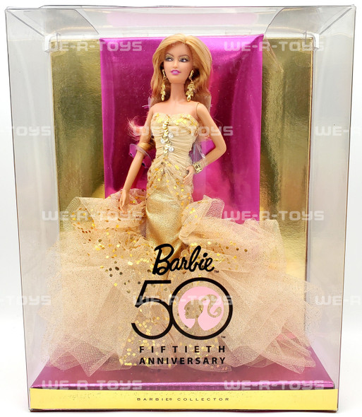 Barbie 50th Anniversary Barbie Glamour Doll 2008 Mattel N4981 NRFB