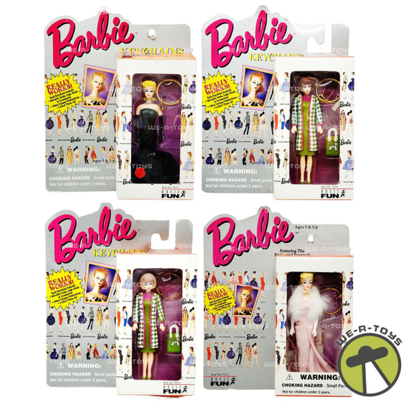 Barbie Keychains Lot of 4 Solo in the Spotlight, Poodle Parade and More NEW