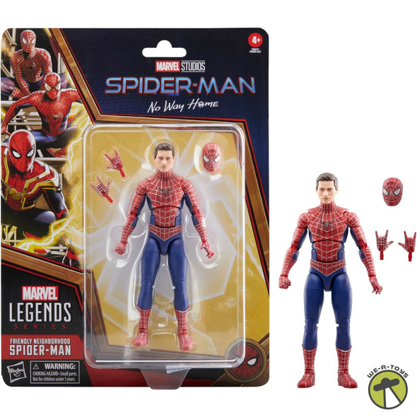 Marvel Legends Friendly Neighborhood Spider-Man No Way Home Tobey Action Figure