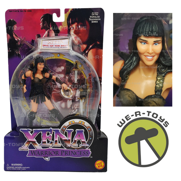 Xena Warrior Princess Xena with Sword Drawing Action 1998 Toy Biz 42001 NRFP