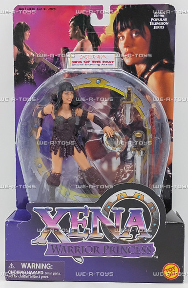 Xena Warrior Princess Sins of the Past Sword Drawing Action Figure Toy Biz 1998