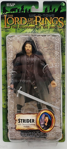 The Lord of the Rings Lord of the Rings Strider with Sword-Slashing Action 2003 Toy Biz 81381 NRFP