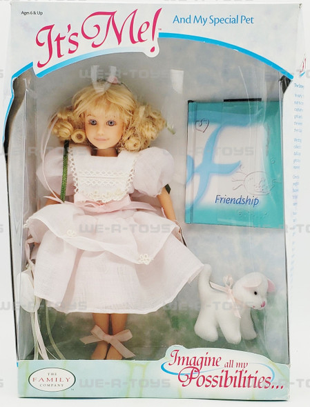 It's Me! And My Special Pet Doll and Cat Set 1998 The Family Company #40102 NRFB