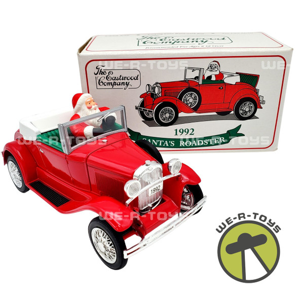 Ertl The Eastwood Company 1992 Santa's Roadster 1/25th Scale Die Cast Coin Bank NEW