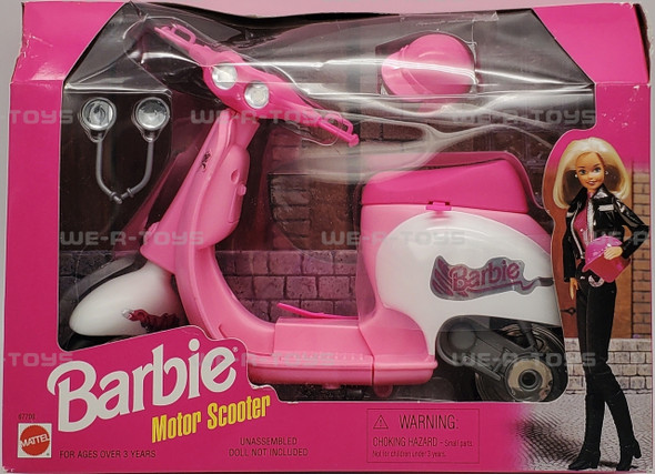 Barbie Pink Motor Scooter 1998 Mattel 67708 NRFB