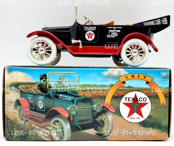 Texaco 1917 Maxwell Touring Car Collector Series 14 Die Cast Bank ERTL 1997 NEW