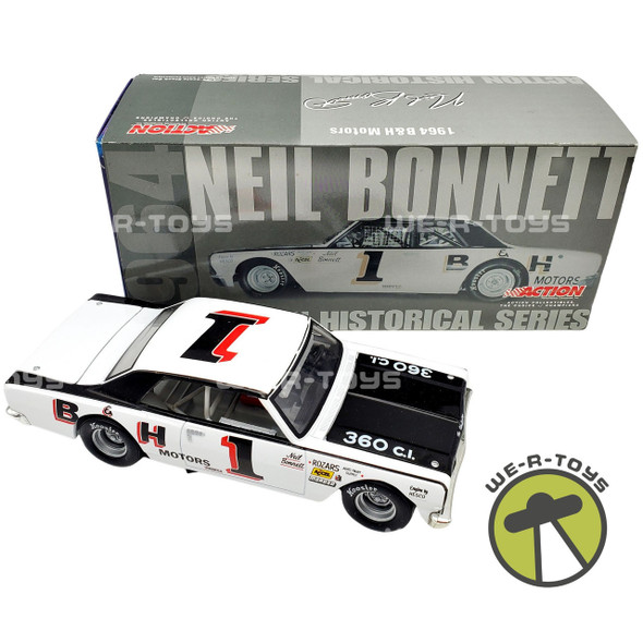 Action Racing 1964 B&H Motors Neil Bonnet Action Historical Series 1:24 Scale Stock Car NEW