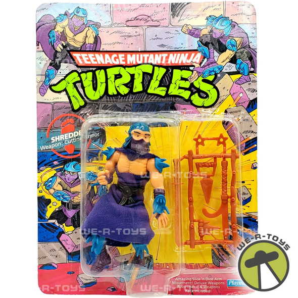 Teenage Mutant Ninja Turtles TMNT Teenage Mutant Ninja Turtles Shredder 5" Figure Unpunched 1990 NRFP