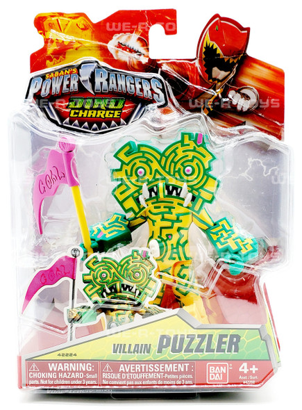 Power Rangers Bandai Power Rangers Dino Charge Puzzler Villain Action Figure