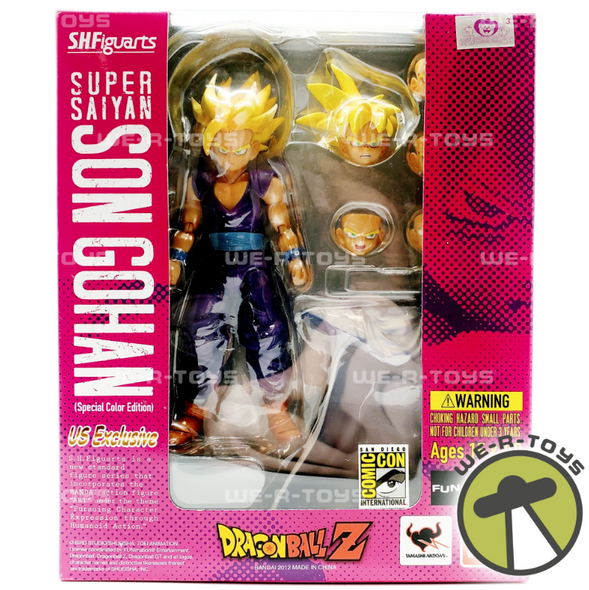 Bandai S.HFiguarts Dragonball Z Super Saiyan Son Gohan SDCC 2012 Exclusive