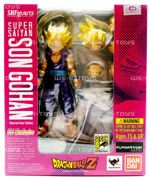 Bandai S.HFiguarts Dragonball Z Super Saiyan Son Gohan SDCC 2012 Exclusive