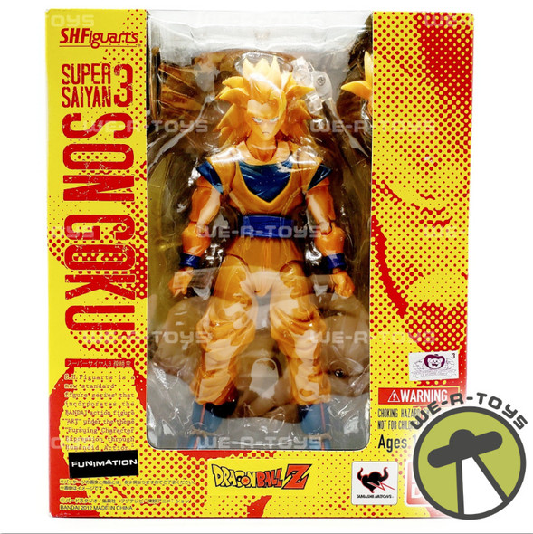 Dragon Ball Z Bandai S.H.Figuarts Dragonball Z Super Saiyan 3 Son Goku Action Figure