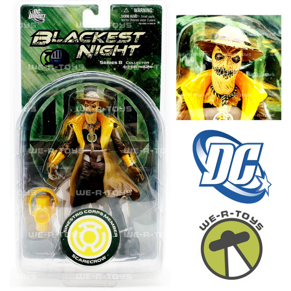  DC Direct Blackest Night Series 8 Sinestro Corps Member Scarecrow Action Figure 