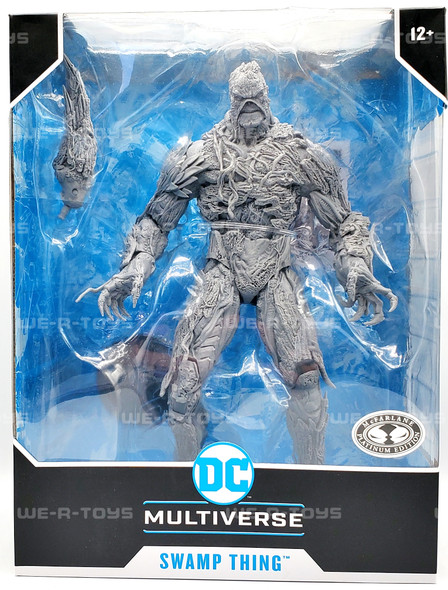 DC Multiverse Swamp Thing DC Rebirth Unpainted Platinum Edition 2021 NRFB