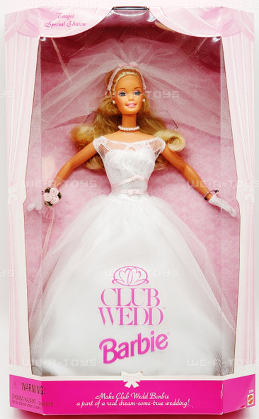 Club Wedd Barbie Doll Target Exclusive Special Edition 1998 Mattel 22360 NRFB