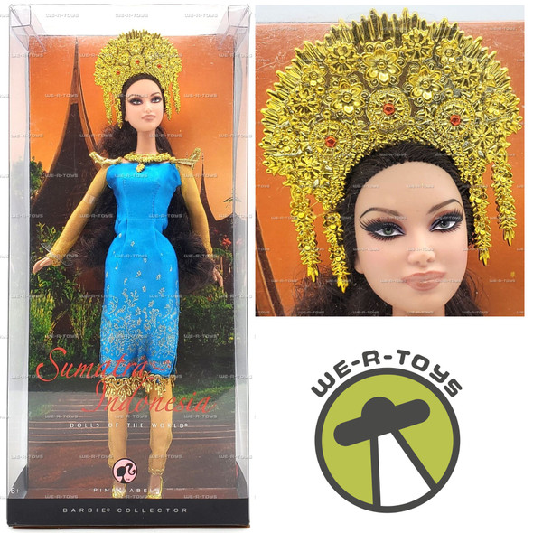 Barbie Dolls of the World Sumatra Indonesia Doll 2007 Mattel L9582