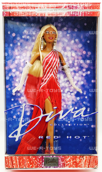 Red Hot Barbie Doll The Diva Collection 2002 Mattel No. 56707 NRFB 