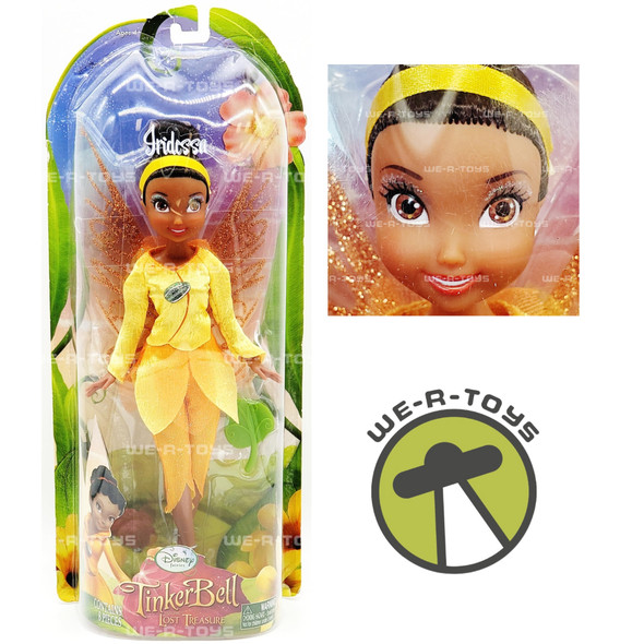 Disney Fairies Tinkerbell and the Lost Treasure 9" Iridessa Doll No. 06577 NEW