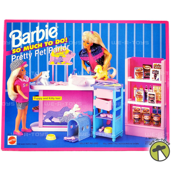 Barbie So Much to Do! Pretty Pet Parlor 1994 Mattel 67154 NRFB