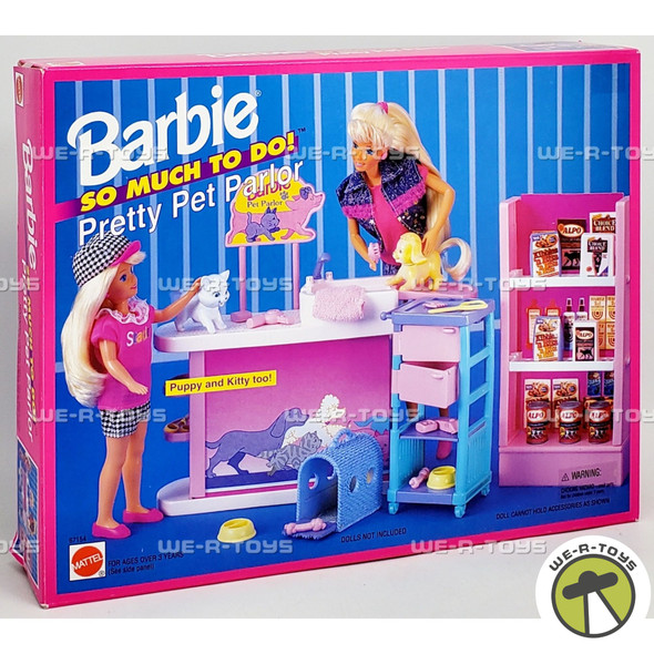 Barbie So Much to Do! Pretty Pet Parlor 1994 Mattel 67154 NRFB