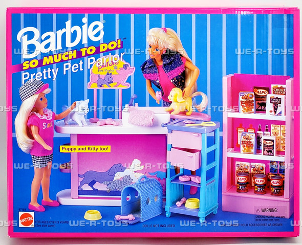Barbie So Much to Do! Pretty Pet Parlor 1994 Mattel 67154 NRFB