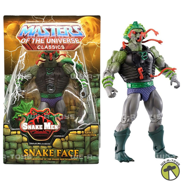 Masters of the Universe Classics Snake Face Action Figure Mattel Y3188