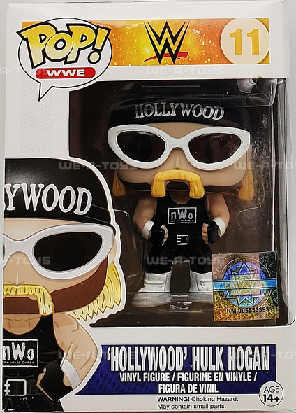 Funko Pop! WWE "Hollywood" Hulk Hogan nWo Vinyl Figure #11 NEW