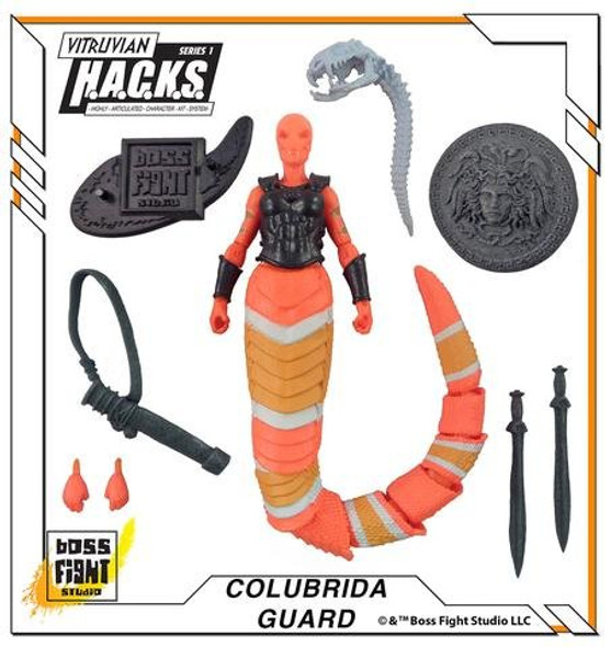 Vitruvian HACKS Series 1 Colubrida Guard Gorgon Horde Action Figure