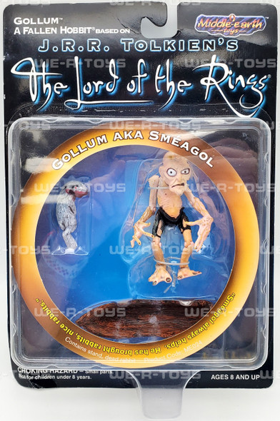 The Lord of the Rings Gollum A Fallen Hobbit Action Figure Middle-earth toys NEW