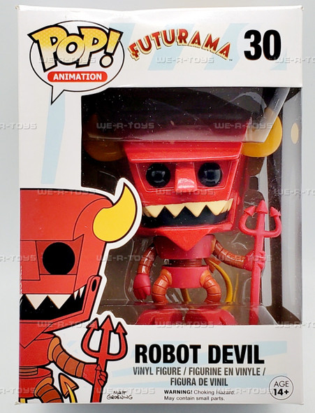 Funko Pop! Animation 30 Futurama Robot Devil Vinyl Figure