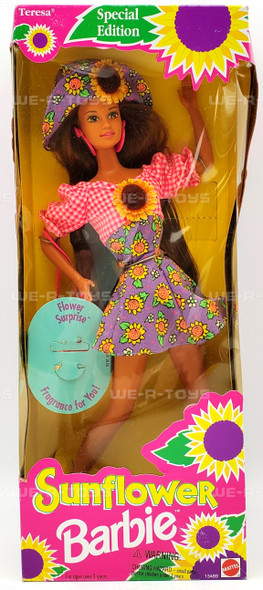 Sunflower Teresa Friend of Barbie Doll 1994 Mattel #13489 NEW