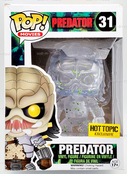 Funko Pop! Movies 31 Predator Clear Green Blood Hot Topic Exclusive Vinyl Figure