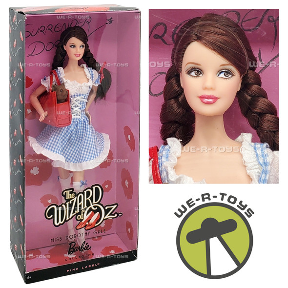 Miss Dorothy Gale Barbie Doll The Wizard of Oz Pink Label 2010 Mattel #R4522