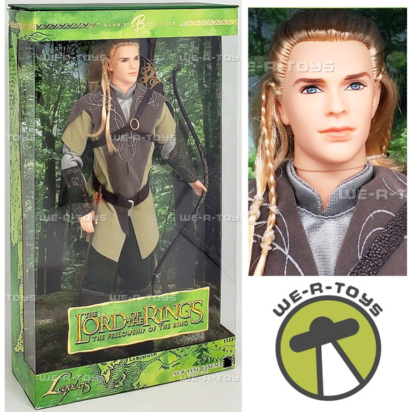 Ken as Legolas in Lord of The Rings Barbie Doll 2004 Mattel H1192 NRFB