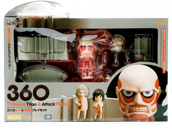 Attack on Titan Good Smile Attack on Titan Colossal Titan Nendoroid and Playset Action Figures