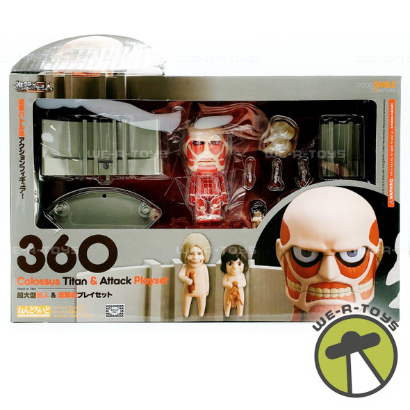 Attack on Titan Good Smile Attack on Titan Colossal Titan Nendoroid and Playset Action Figures