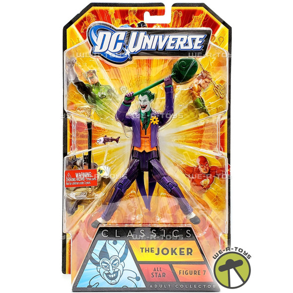  DC Universe Classics All Star The Joker 2010 Mattel V4890 NRFP 