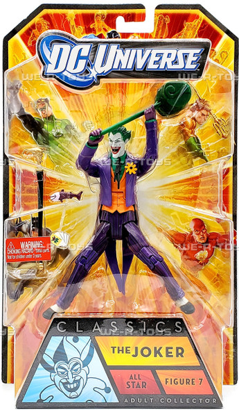 DC Universe Classics All Star The Joker 2010 Mattel V4890 NRFP