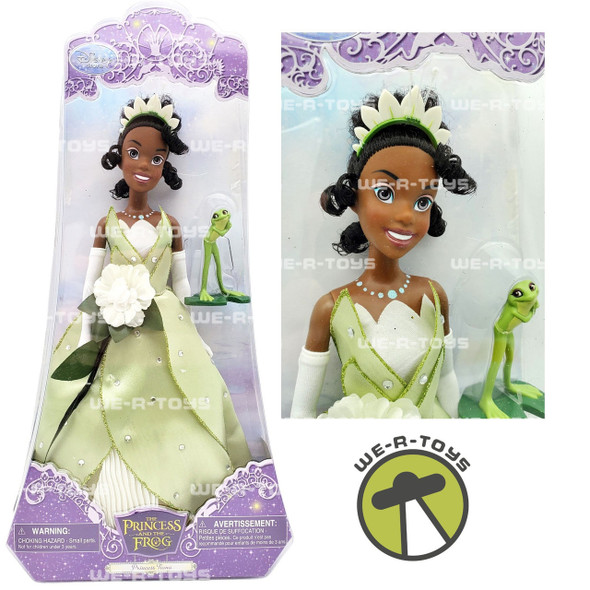 Disney The Princess and the Frog Disney Store Exclusive Princess Tiana Doll NRFB